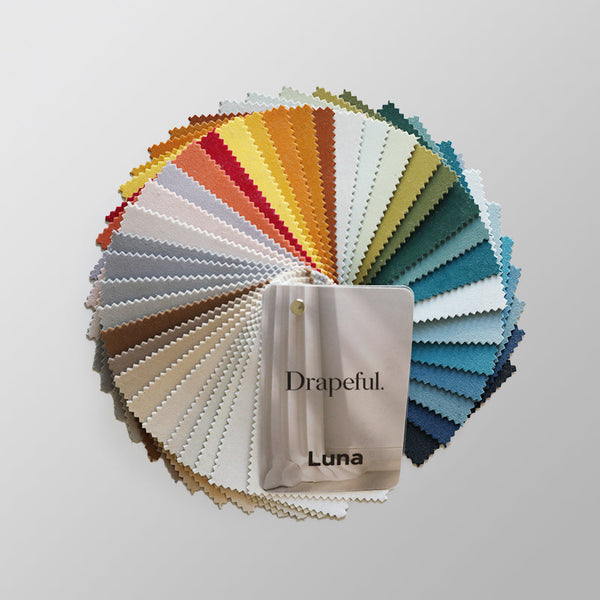 Luna Velvet Curtain Fabric Swatches