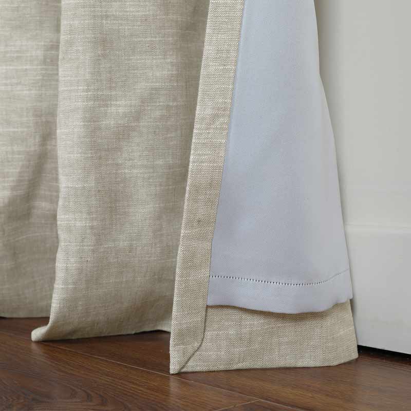 Classic Linen Cotton Curtain Grommet Aira