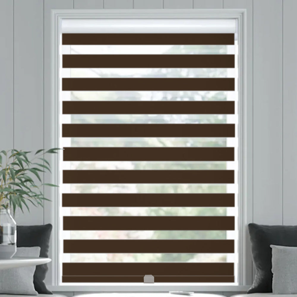 Solara Stripe Elegance Traditional Light Zebra Shades