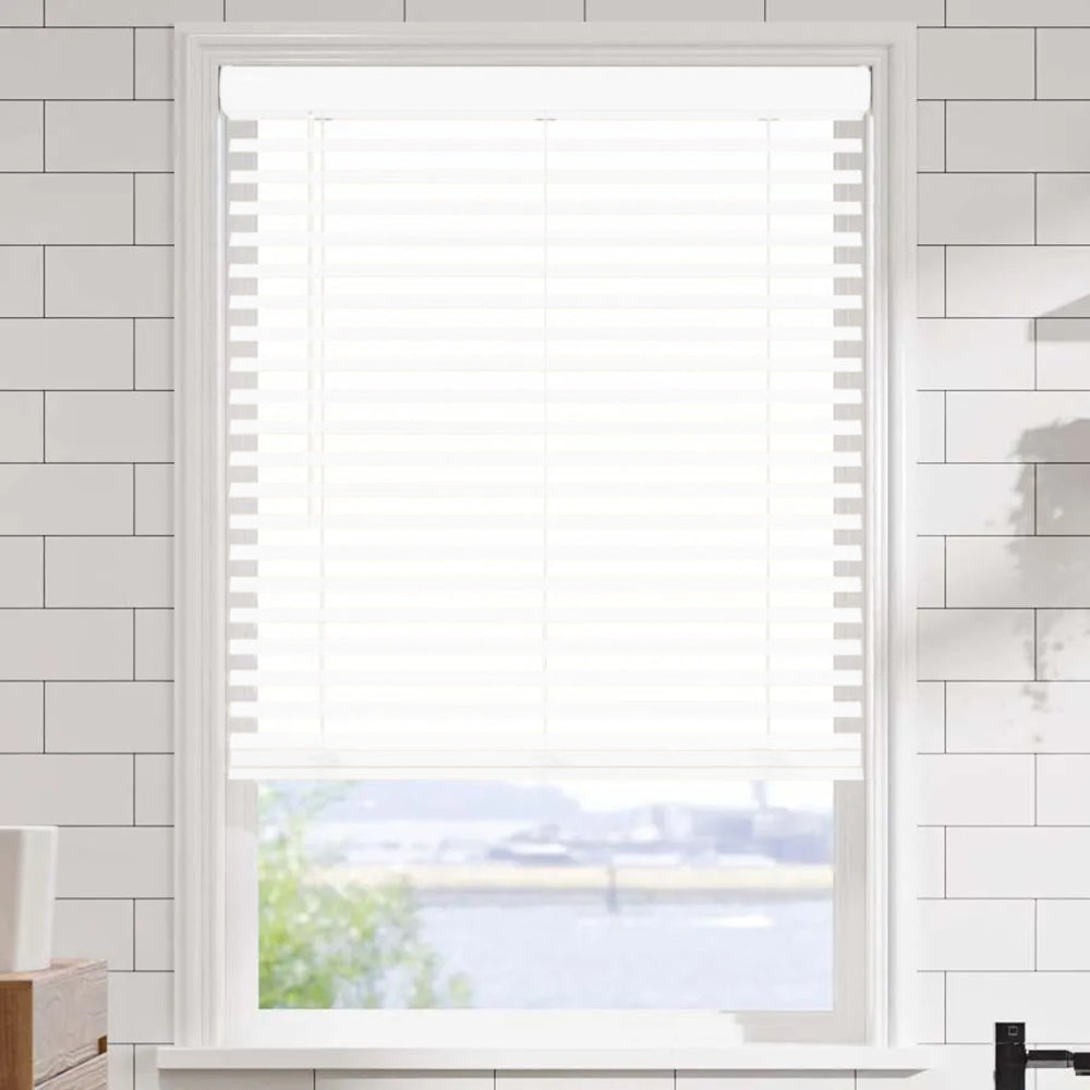 Alpine Timber Elegance Routeless Faux Wood Blinds