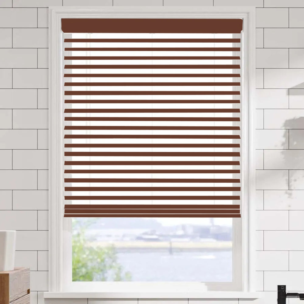 Alpine Timber Elegance Routeless Faux Wood Blinds