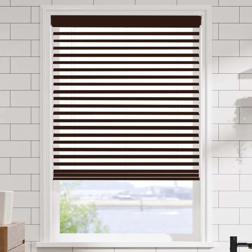 Alpine Timber Elegance Routeless Faux Wood Blinds