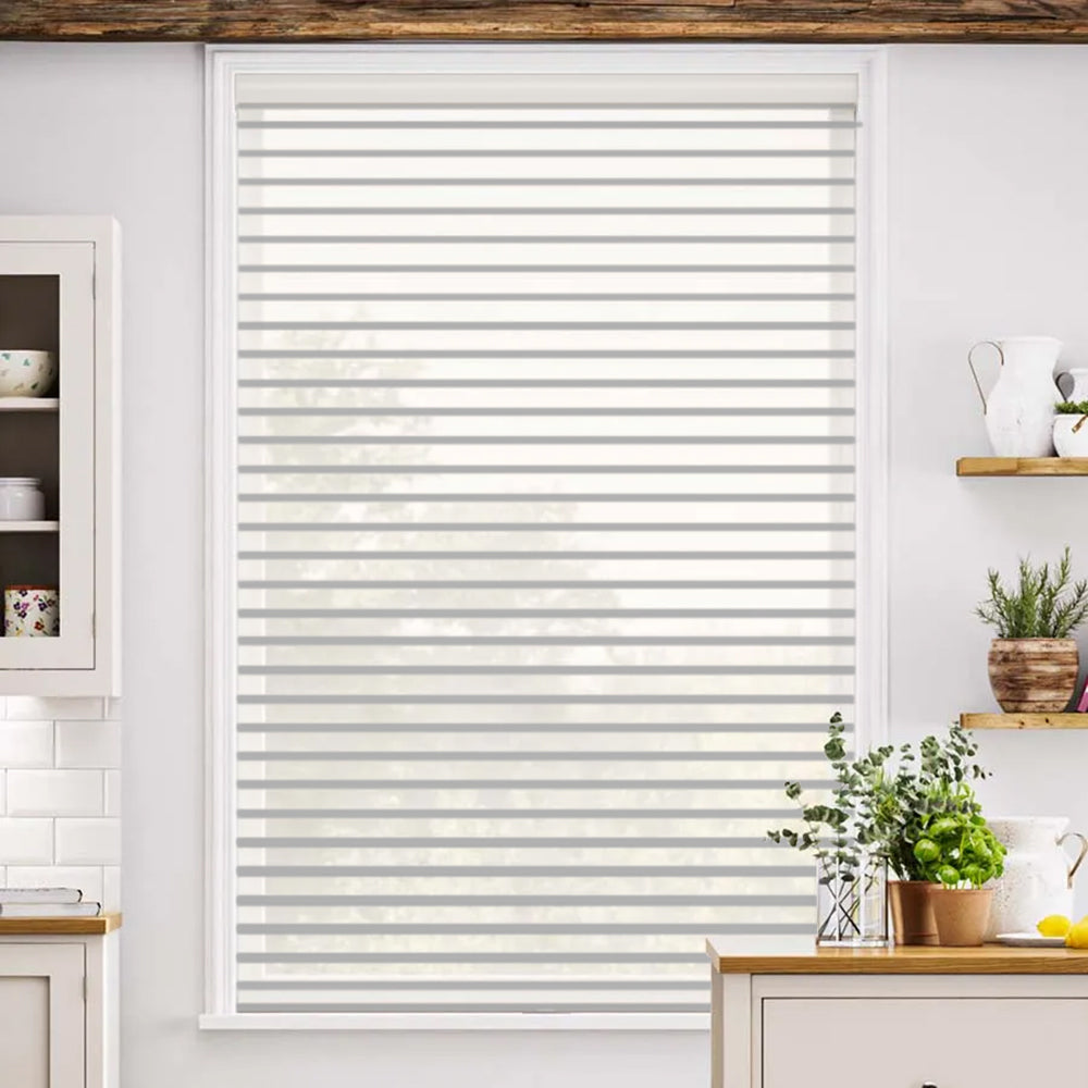 Silken Modern Light Filtering Sheer Shades