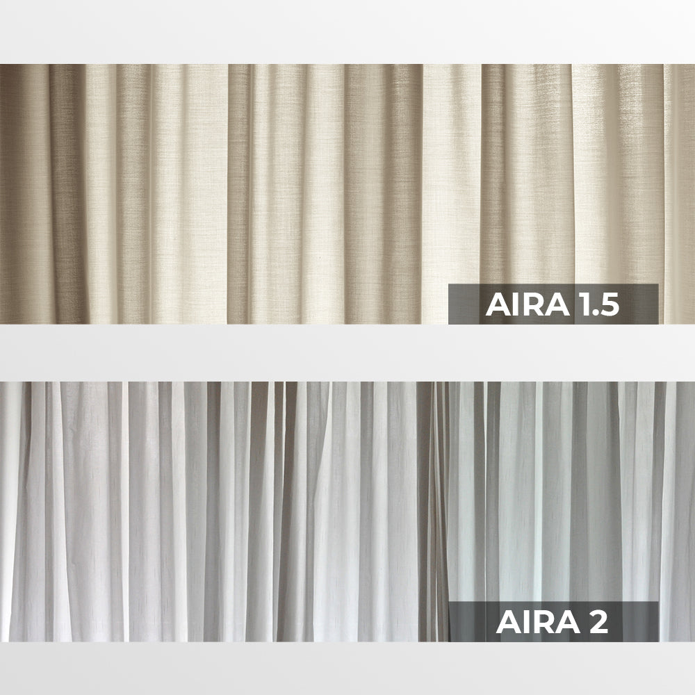 Minimalist Linen Cotton Curtain Soft Top Aira