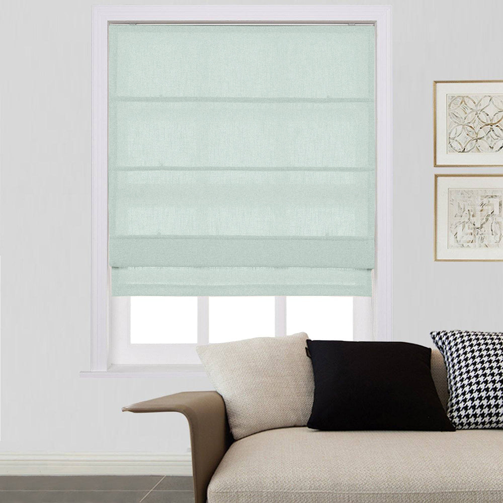 Skyler Linen Blackout Cord Lift Roman Shade