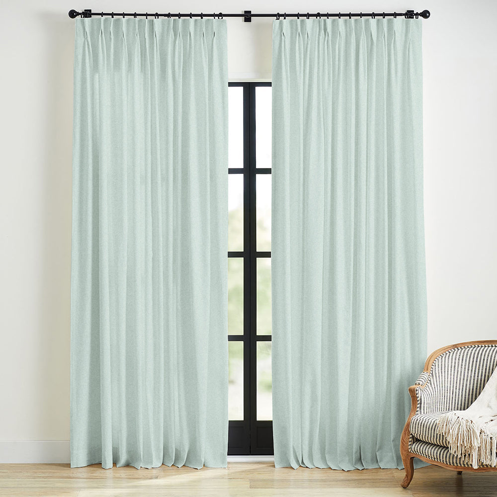 Linen Blackout Curtain Pleated Skyler