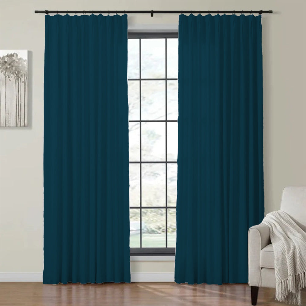 Velvet Curtain Pinch Pleat Plushy