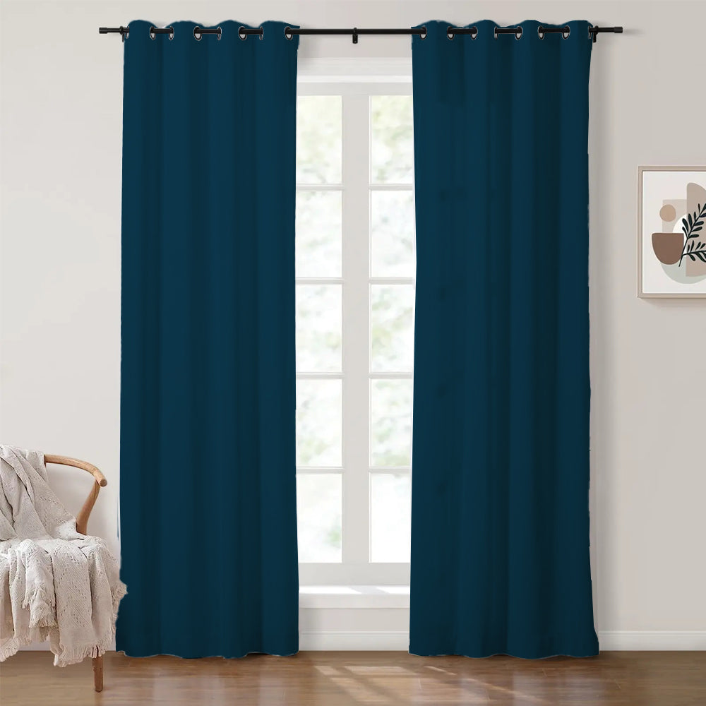 Velvet Curtain Grommet Plushy