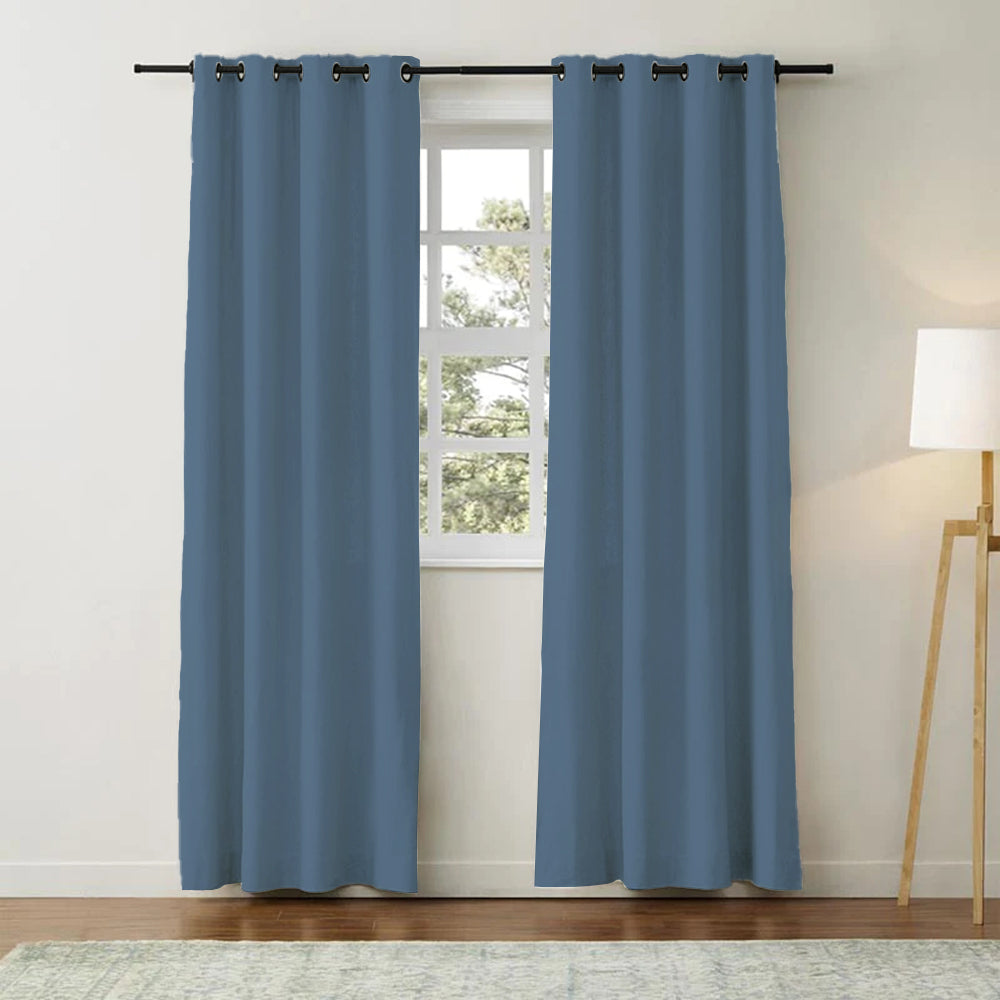 Minimalist Linen Cotton Curtain Soft Top Aira