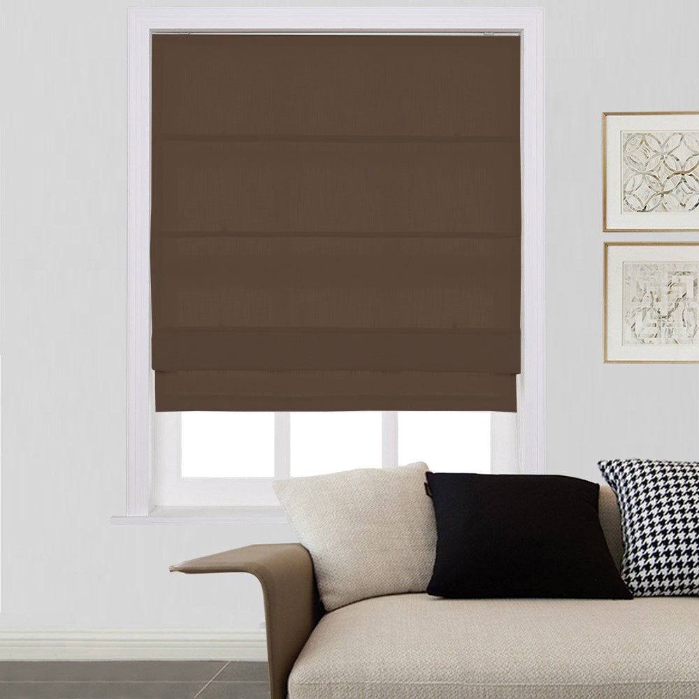 Loomy Linen Blackout Cordlift Roman Shades