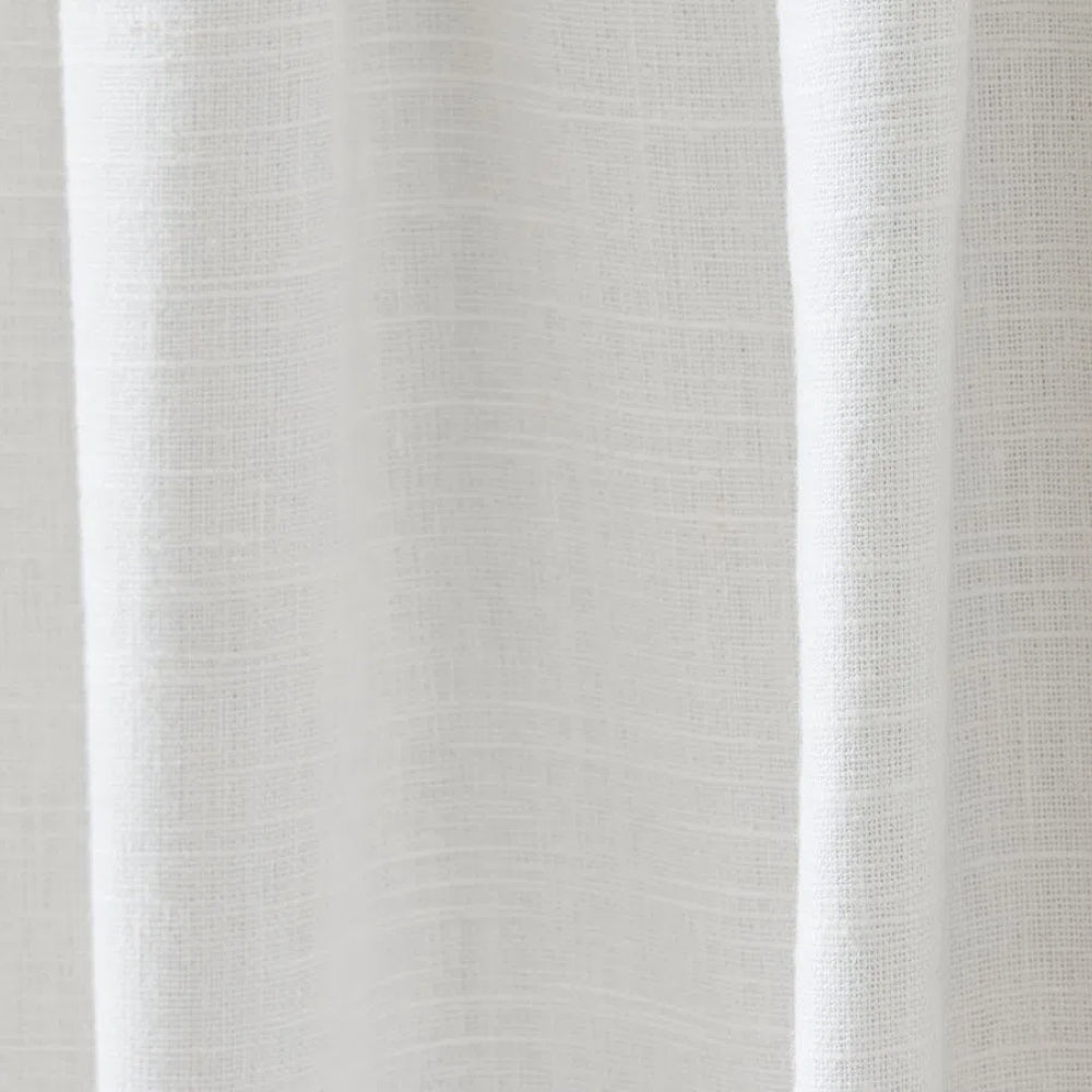 Linen Blackout Curtain Pleated Sunny