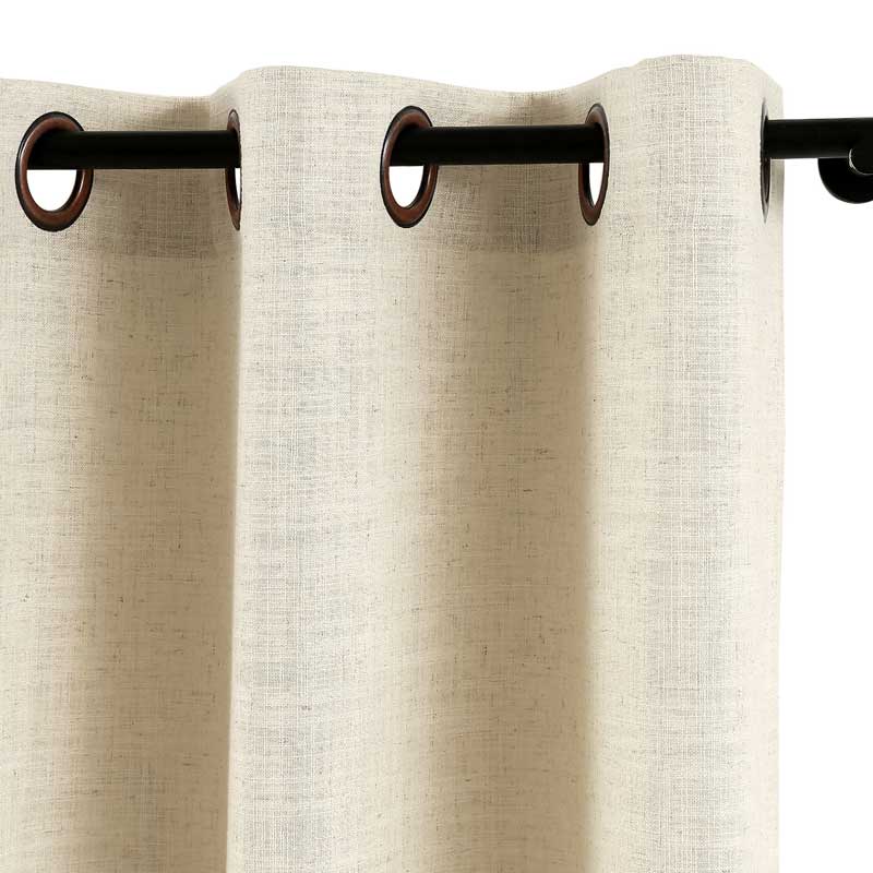 Linen Drape Grommet Loomy