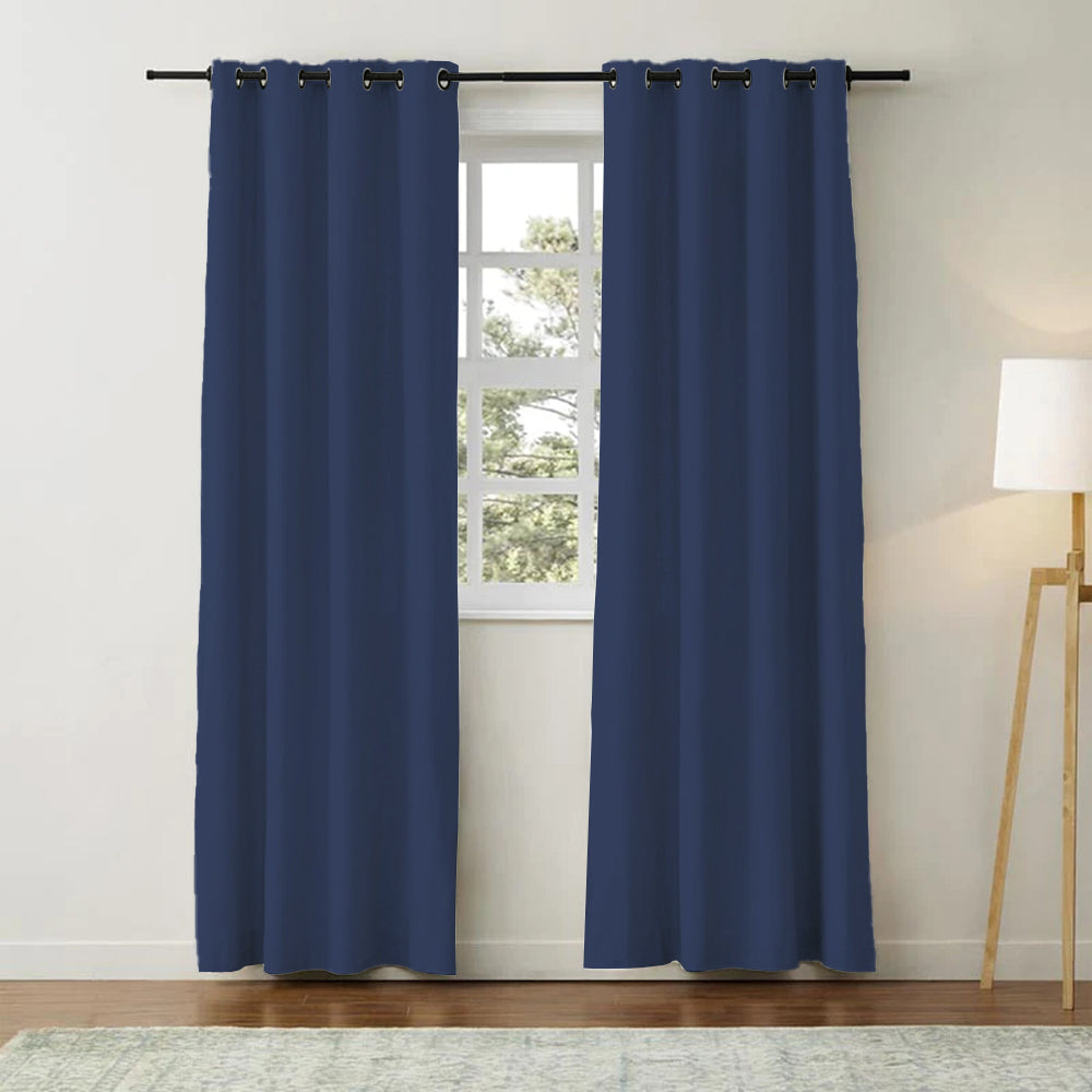 Classic Linen Cotton Curtain Grommet Aira