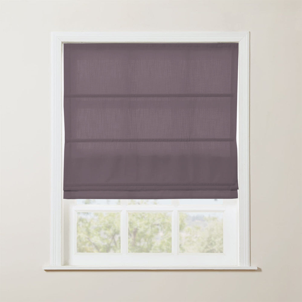 Skyler Cordless Linen Blackout Roman Shade