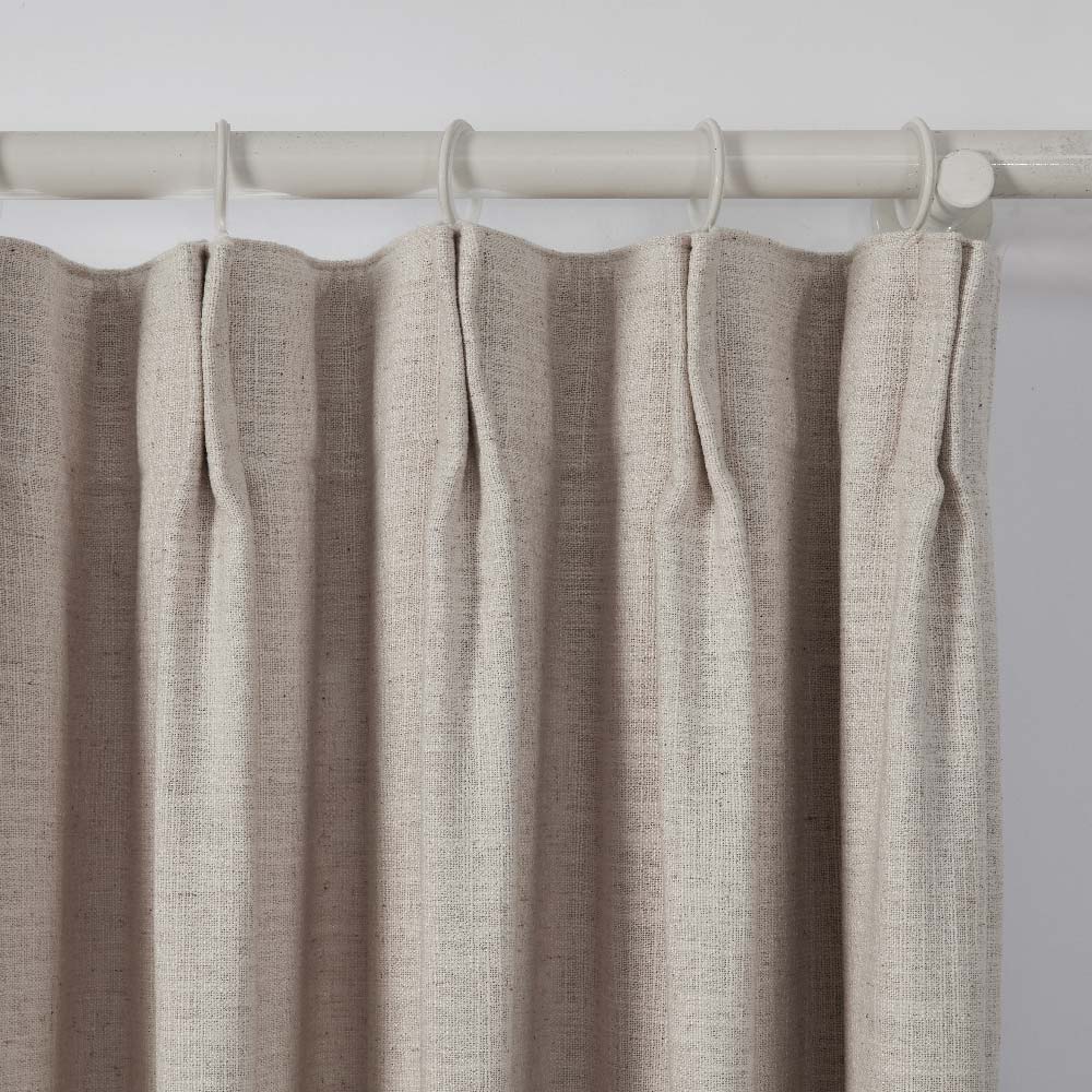 Linen Drape Pleated Loomy