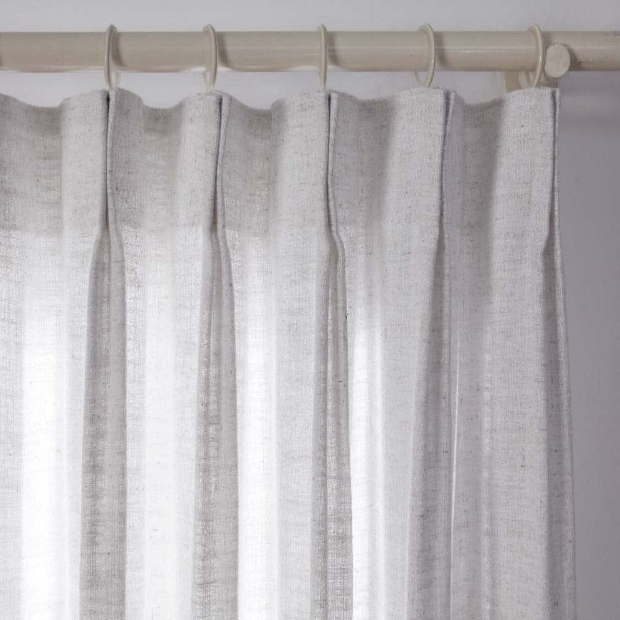 Linen Blackout Curtain Soft Top Sunny