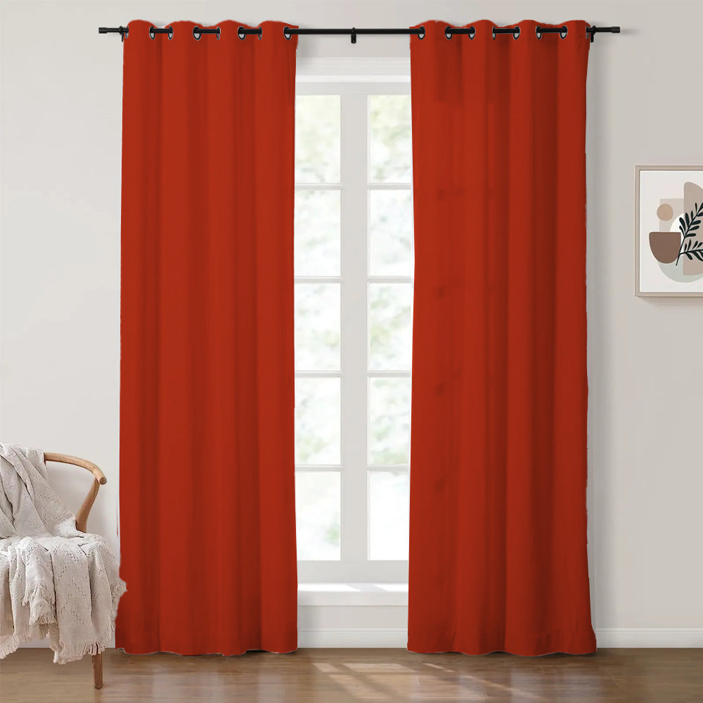 Velvet Curtain Grommet Plushy