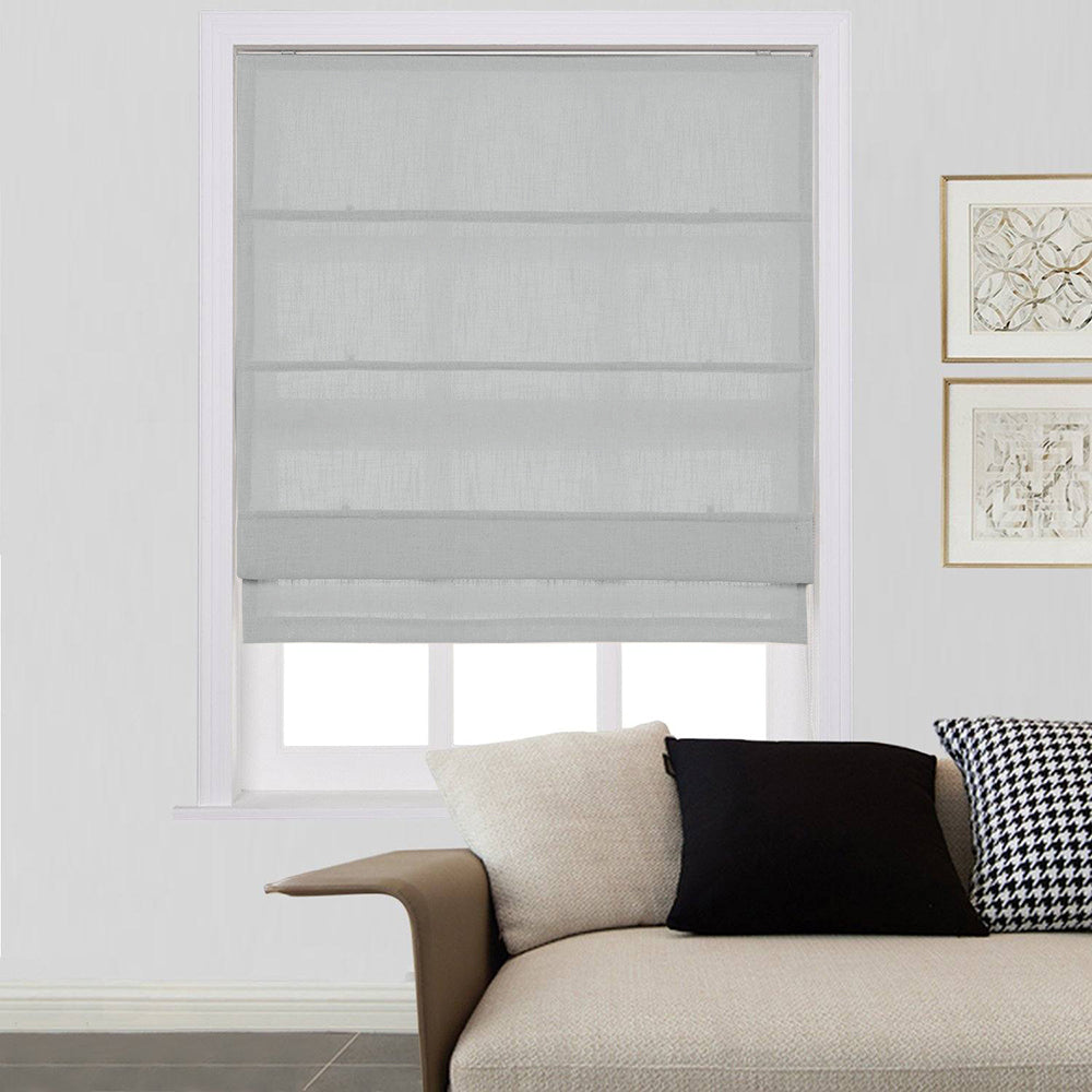 Skyler Linen Blackout Cord Lift Roman Shade